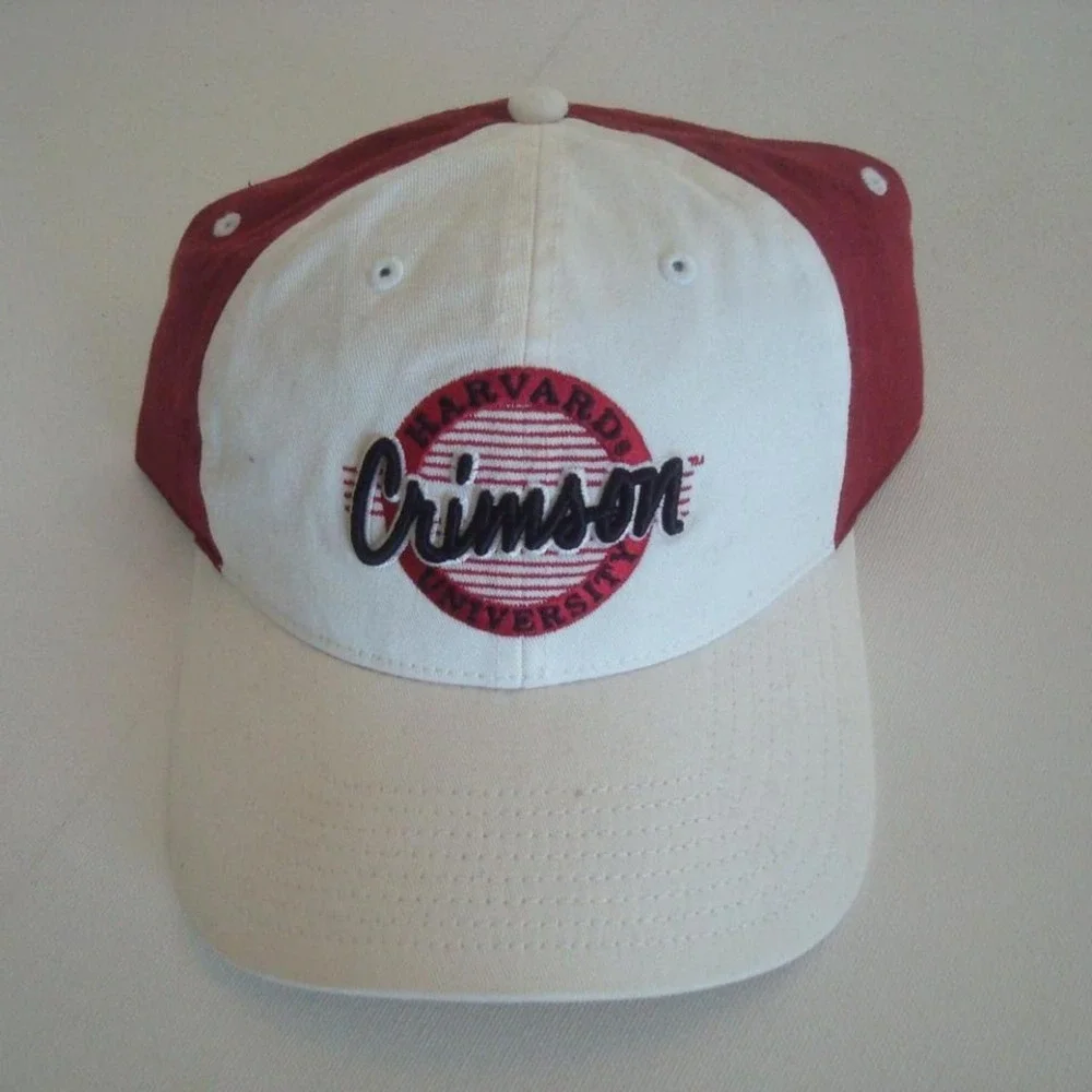 HARVARD CRIMSON TIDE THE GAME HAT CAP‎ VINTAGE Y2K 00S F1